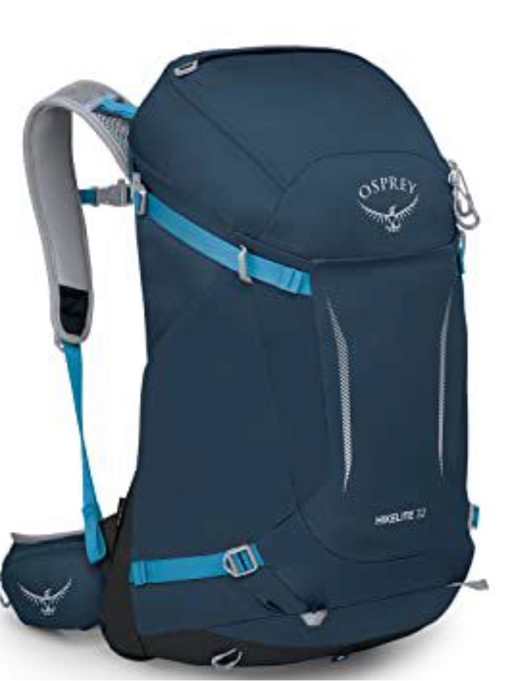 NWT Osprey Hikelite 32L Lightweight Hiking Backpack Travel Daypack atlas blue